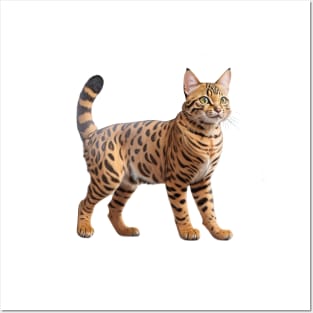 Bengal cat Posters and Art